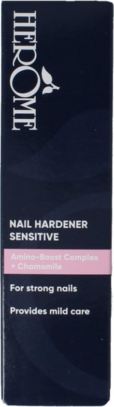 Herome Nagelverharder Sensitive - Nagelversterker Nagellak Nagelverzorging - maakt nagels sterk en biedt een milde verzorging - 10ml.