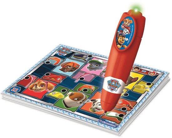 Clementoni Spelend Leren - Interactieve Pen Paw Patrol - Meer dan 200 Educatieve Quizzen - Educatief Speelgoed 3-6 Jaar