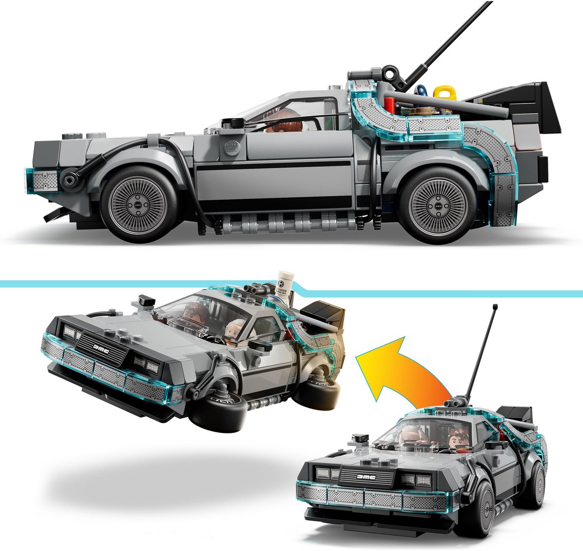 LEGO Speed Champions Tijdmachine uit Back to the Future - 77256 — afbeelding 19