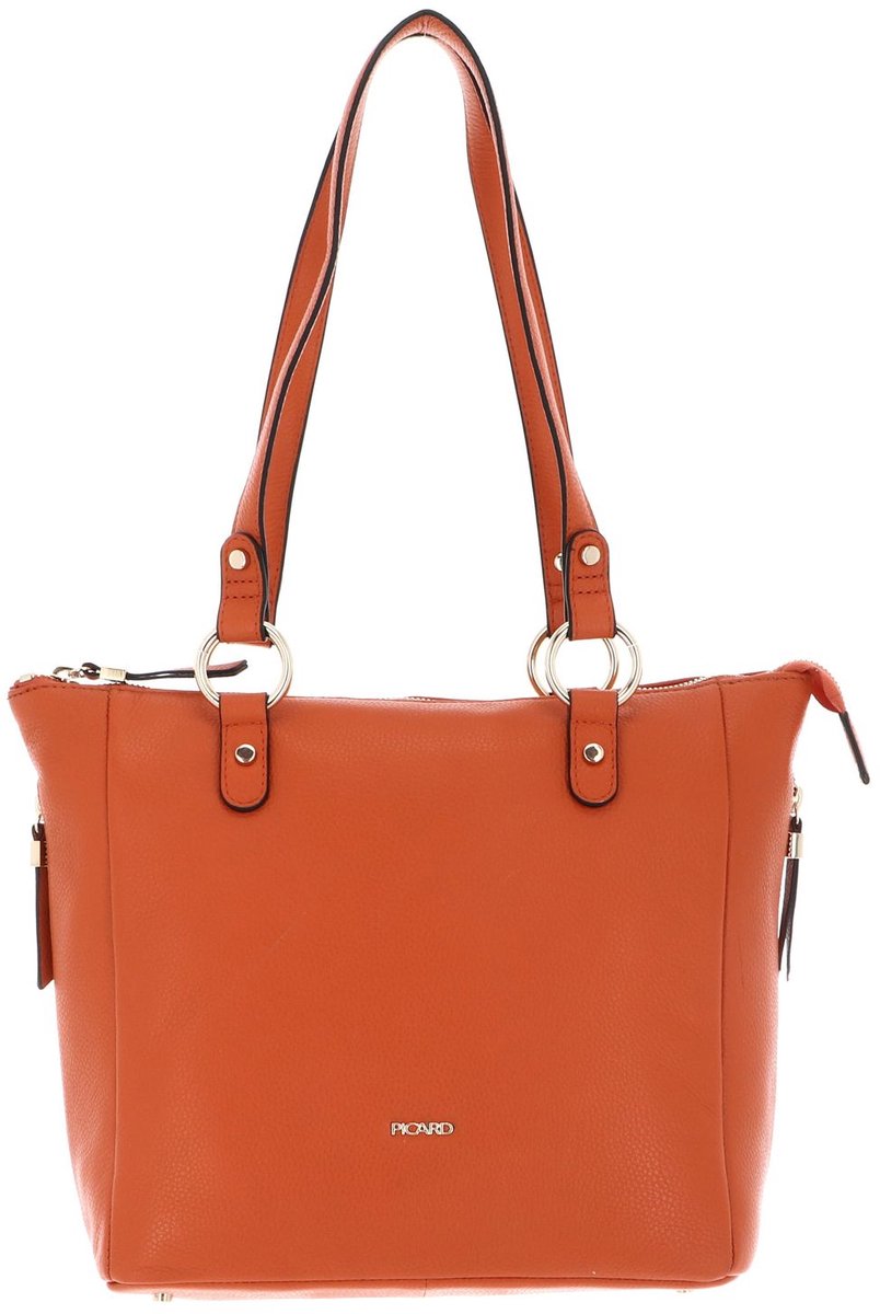 PICARD shopper schoudertas Java Shopper Orange oranje