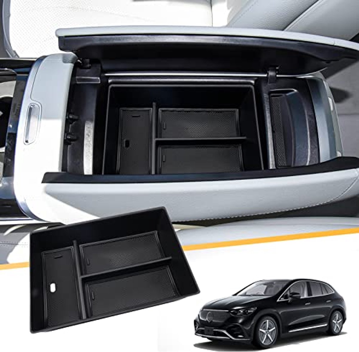 Middenconsole Opbergdoos voor EQE en EQS, Organizer en Handschoenenvak, Auto Accessoires
