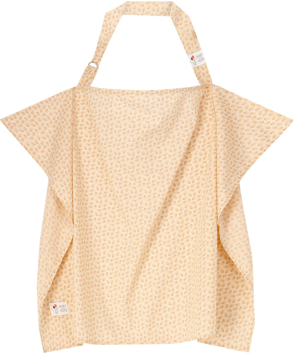 Owego - Nursing Cocoon - Borstvoedingsdoek - 100% Ademend & duurzaam Pima katoen - Hypoallergeen - Transportzakje & Waszakje inclusief - Happy Hands