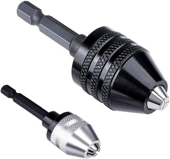 Premium Boorkopadapter Set - Sleutelloze Boorkop voor