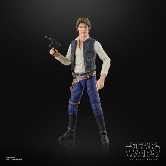 Hasbro Star Wars Episode IV Black Series Action Figure Han Solo 15 cm Action Figuur