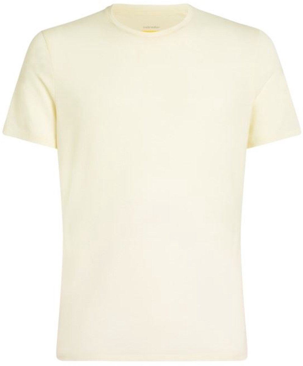Icebreaker Merino 150 Anatomica Korte Mouwen Basislaag Wit M Man