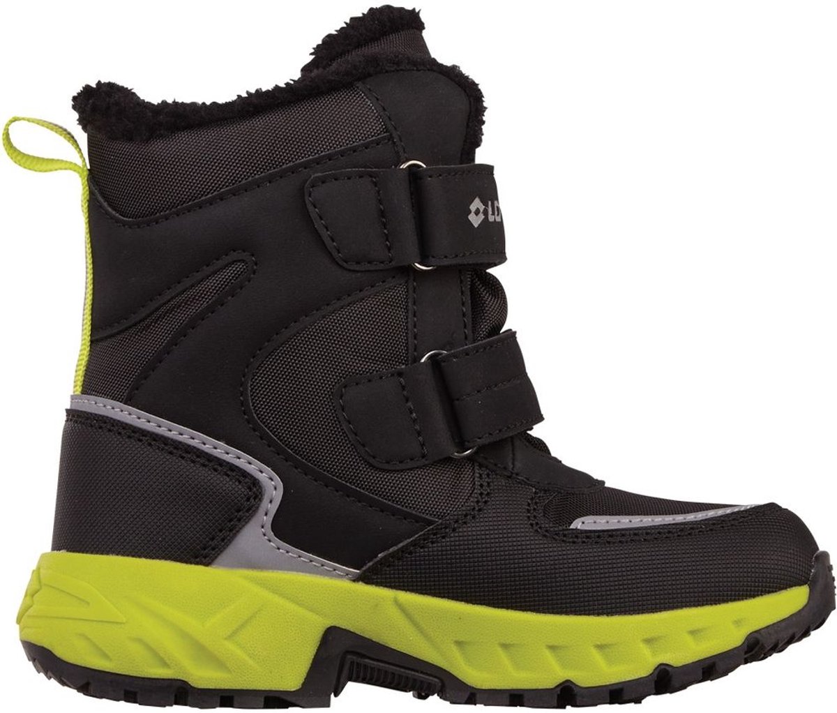 Lotto kinderschoenen voor de winter Alstyne Tex K 2600490K Zwart/Limoen-27