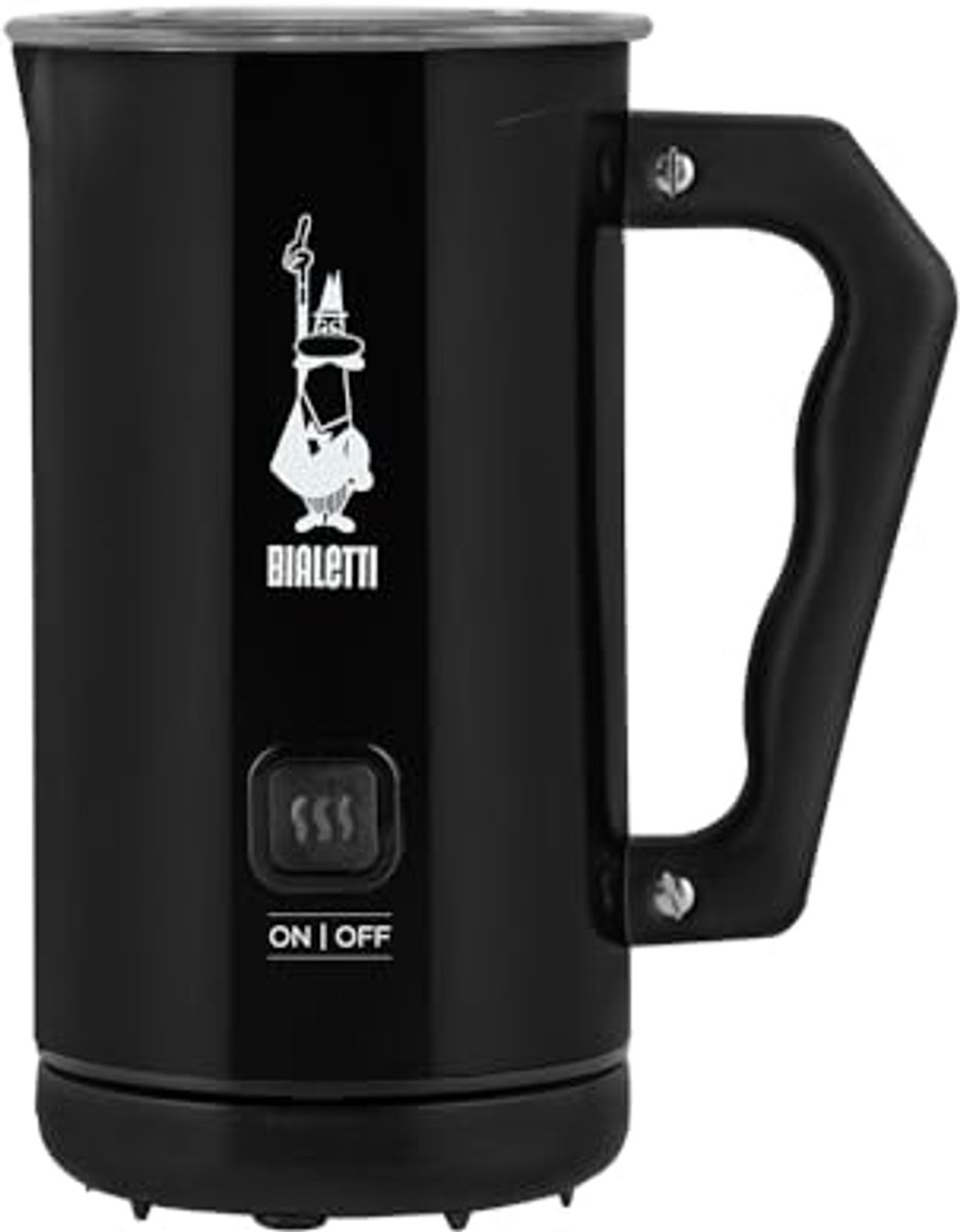 Elektrische Melkopschuimer voor Cappuccino - 150 ml & 300 ml Warm Melk - Zwart