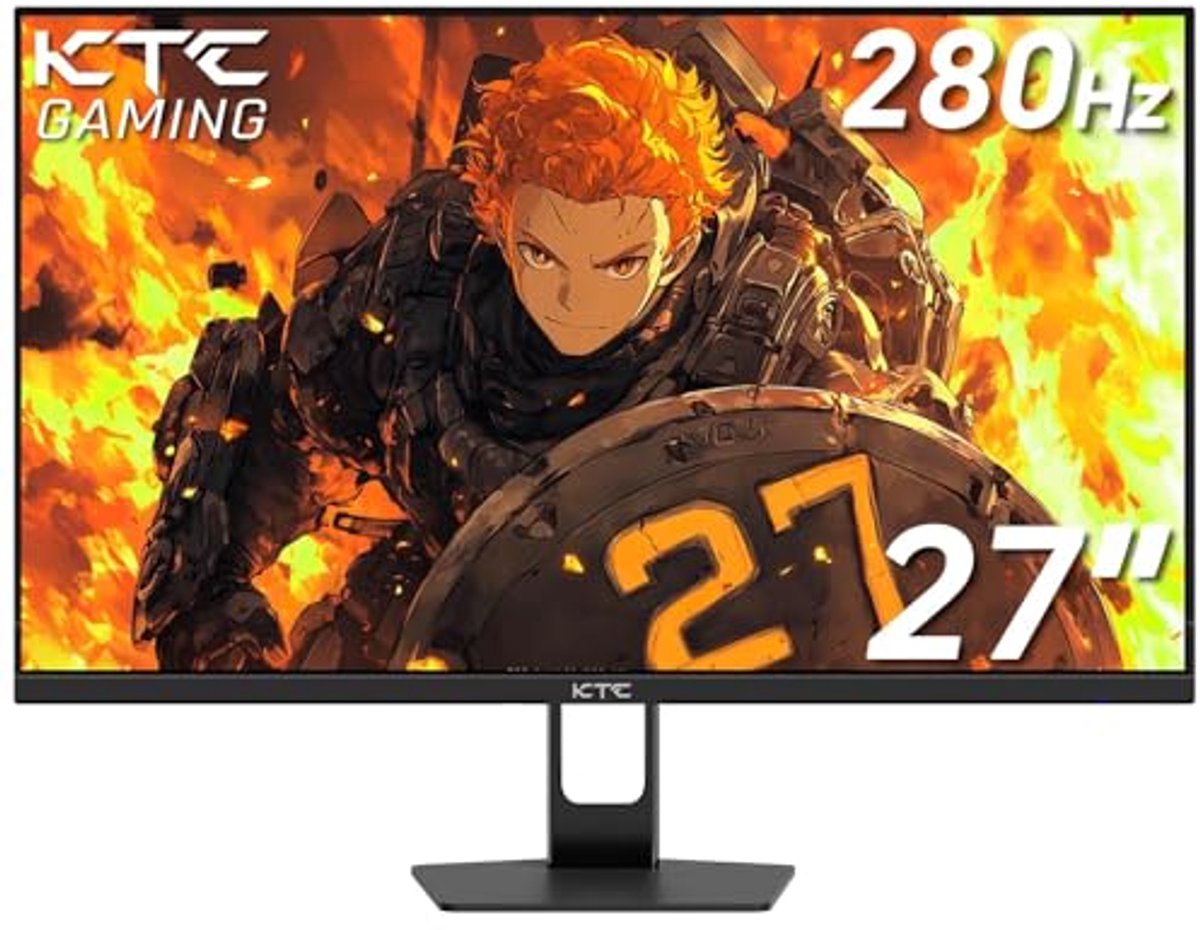 Gaming Monitor 27 Inch 280Hz 1ms FHD VA Paneel met FreeSync en G-Sync, HDR en Blauw Licht Reductie