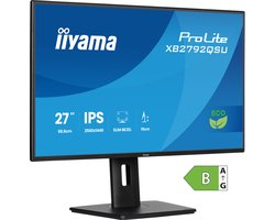 iiyama ProLite XB2792QSU-B1 - 27 inch - QHD - IPS - USB-Hub (2x) - Verstelbaar - Energy label B