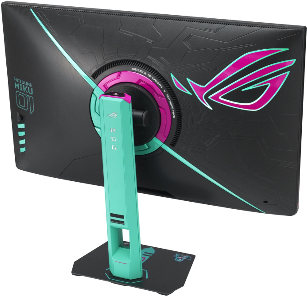 ASUS ROG Strix XG27ACMEG-G Hatsune Miku Edition computer - afbeelding 2