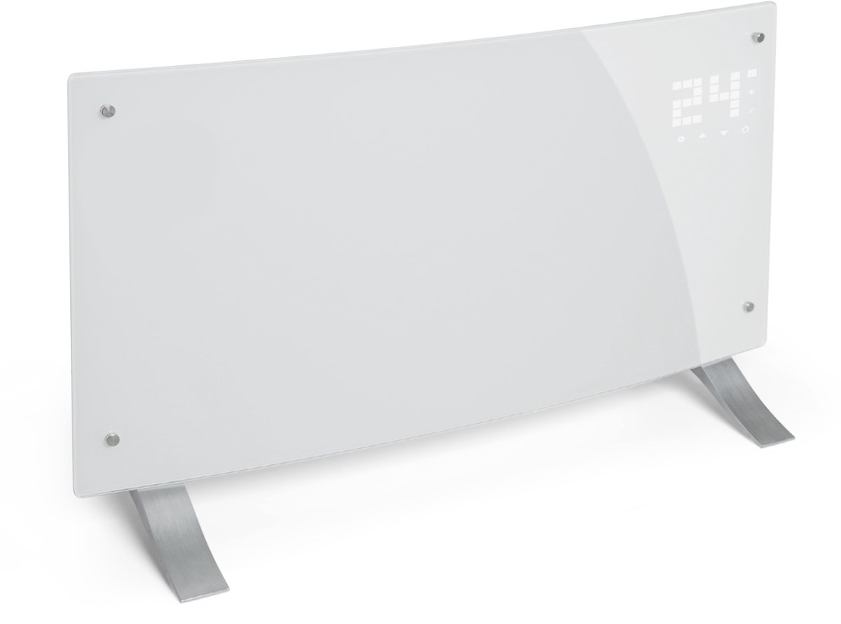 Klarstein Bornholm Curved Smart convectieverwarming 2000W app-bediening wit