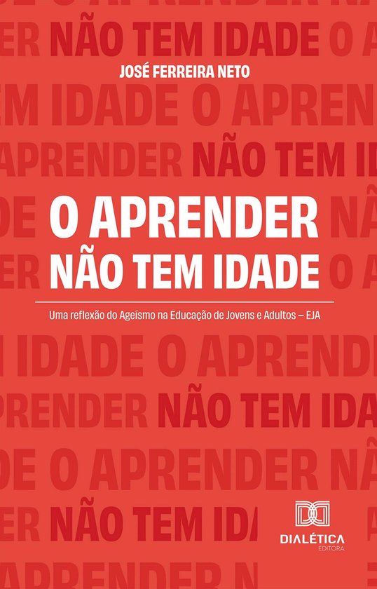 O aprender não tem idade - cover