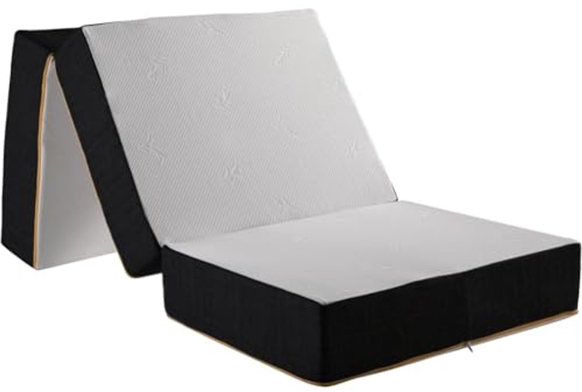 Vouwmatras Futon 140 x 200 cm voor Camping en Reizen - Orthopedisch Schuim