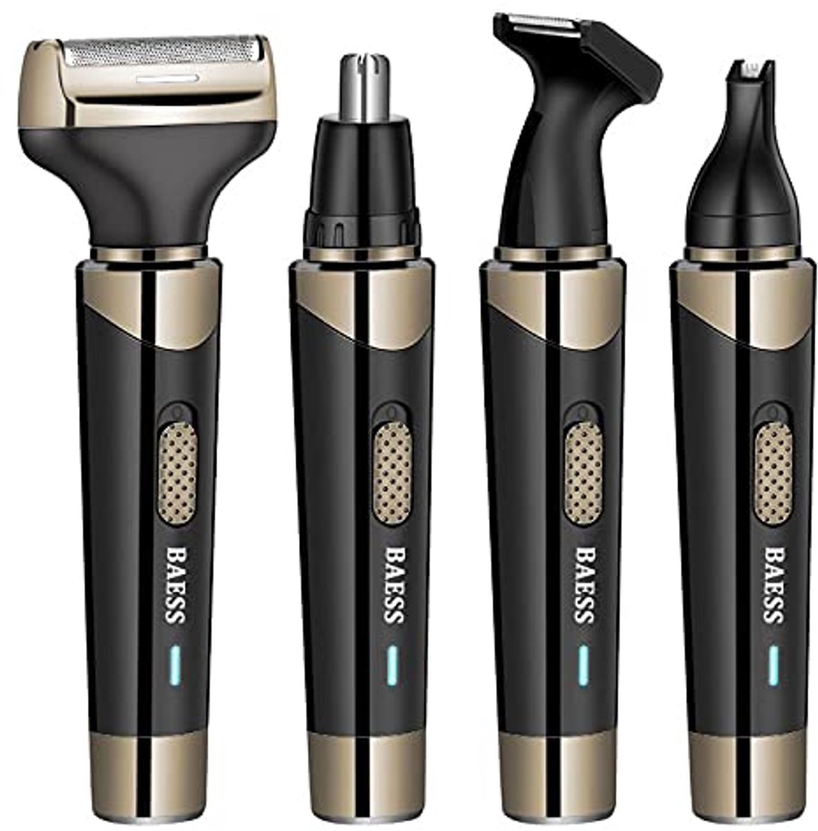 4-in-1 Neus Trimmer - Oplaadbaar - Oor- en Wenkbrauwtrimmer - Baardtrimmer - Neushaartjestrimmer - Geschikt voor Mannen en Vrouwen