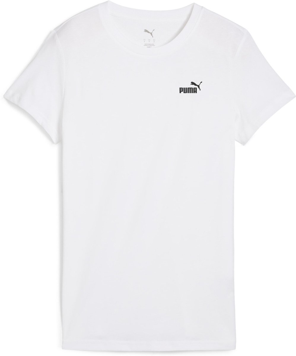 Puma Damen Shirt ESS Small No.1 Logo Tee 682372 Puma -XL Wit