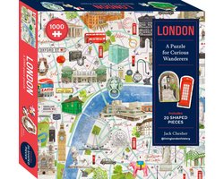 Pieces of London: A Hidden-Location Jigsaw with 20 Shaped Pieces