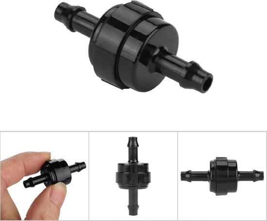 2 Stuks 3/8 Inch 10Mm Inline Abs Een Manier Water ... – Grandado