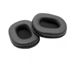 VHBW oreille VHBW compatibles avec les casques Audio Technica ATH-M20, M30, M40, M50, SX1 et Philips SHB7250 / noir