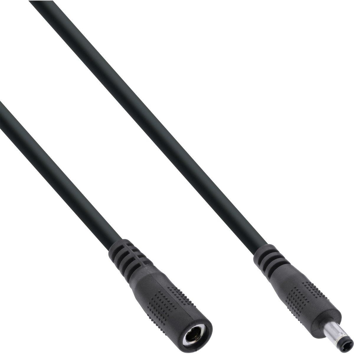 DC verlengkabel | 4,0 x 1,7mm | max. 140W | zwart | 1 meter