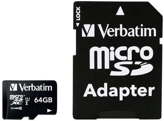 Verbatim Premium 64 Go MicroSDXC Classe 10