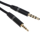 3,5mm Jack - 2,5mm Jack kabel | slim | 4-polig | 1,2 meter