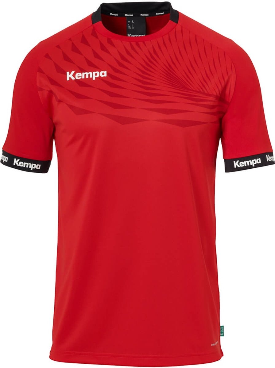 Kempa Sportshirt Wave 26 Shirt 2003654 Rot/Chilirot-3XL