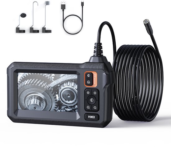 VINATO Endoscope pour Smartphone 10 m, Caméra Inspection 1080P HD