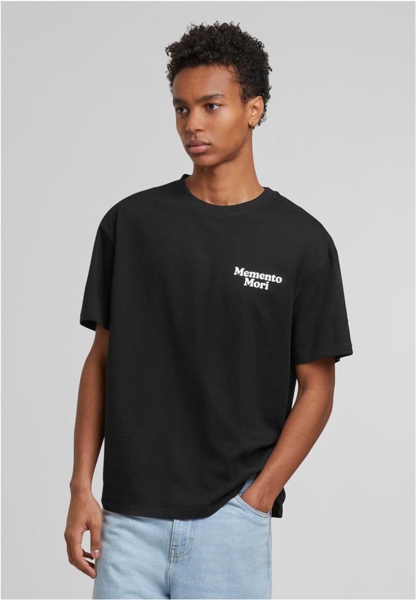 Mister Tee Memento Mori Oversize Tee -S Zwart