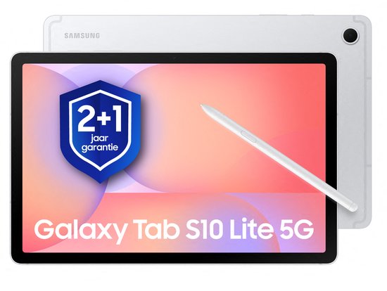 Samsung Galaxy Tab S10 Lite 10,9″ Wifi 128GB Silver, S Pen, 90Hz scherm, 16 uur batterij, AI functies