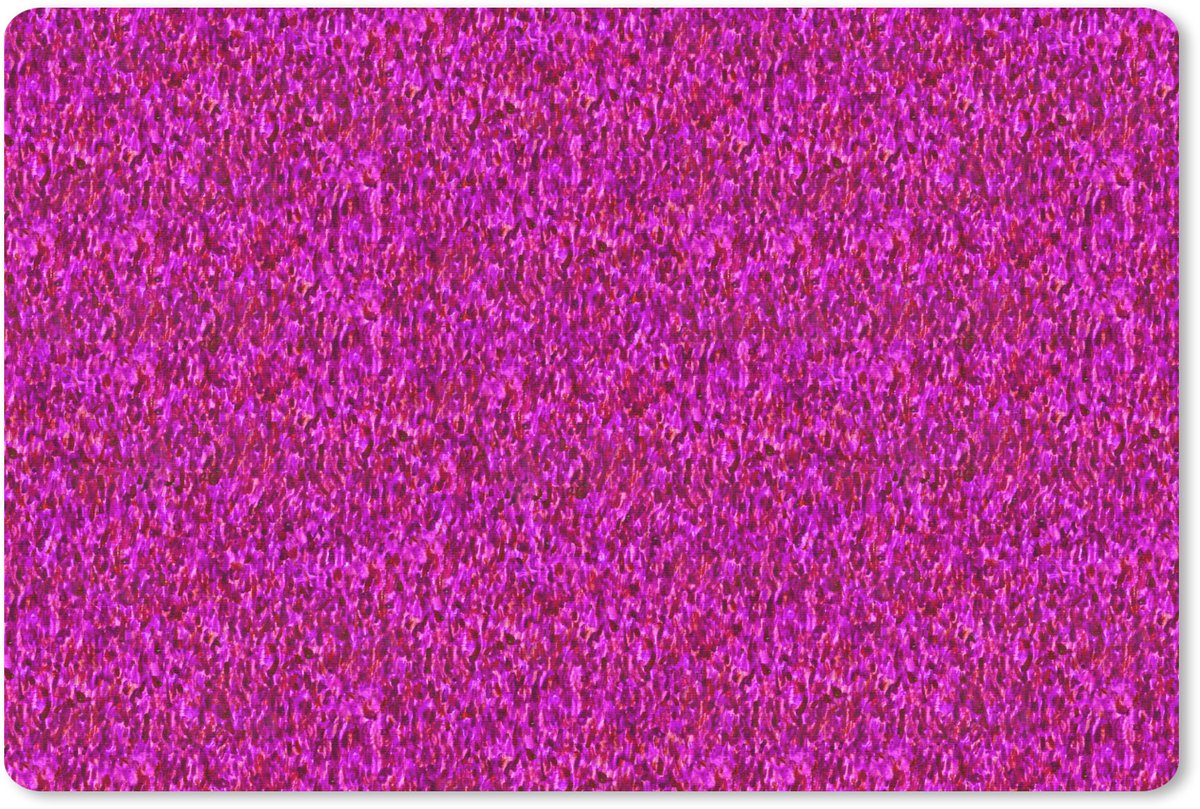Muismat 27x18 cm - Mousepad Vloeiend - Olie - Roze - Verf - Muismatten