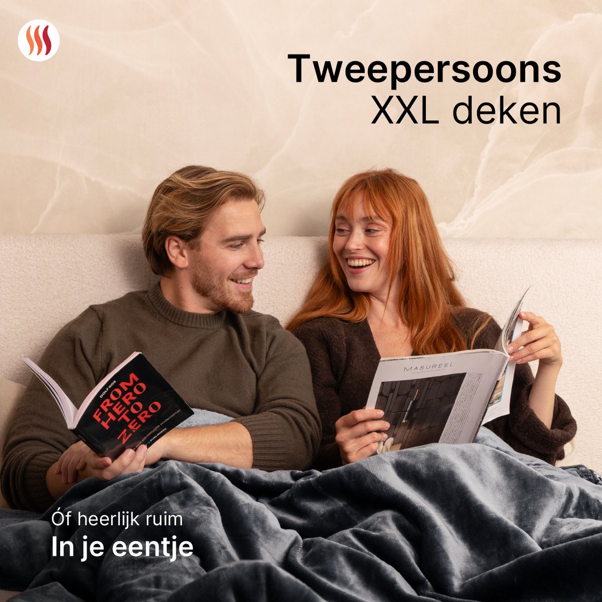 Seranova Elektrische Deken XXL - 180x160 cm - 2 Persoons Bovendeken - Warmtedeken - Dubbelzijdig Fleece Sherpa - Antraciet Grijs – foto 6
