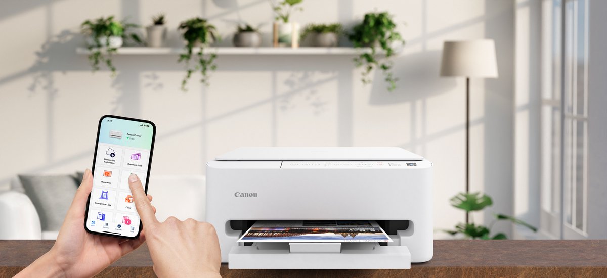 Canon PIXMA TS4150i - All-in-One Inkjetprinter - Wit - Smartphone ready - Compact - Gebruiksvriendelijk — afbeelding 3