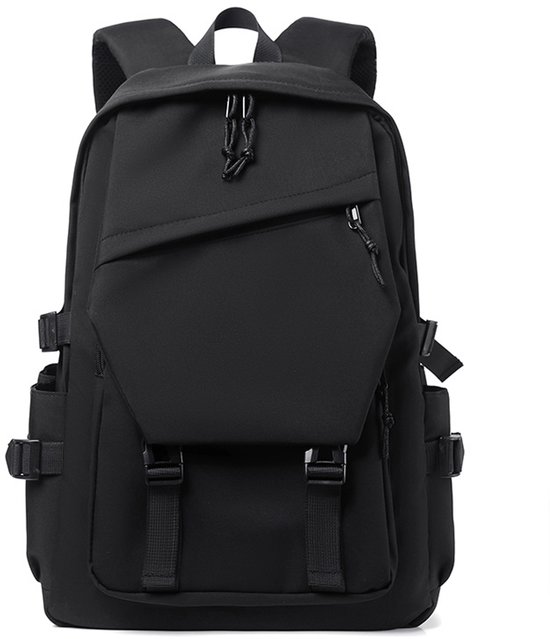 Reistas - Rugzak - Outdoorrugzak - Reis- en sporttas - Schooltas - Zwart