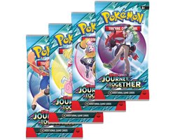 Omslag van Pokemon Boosterpack - Journey Together - Scarlet & Violet - 1 pakje 10 kaarten - TCG
