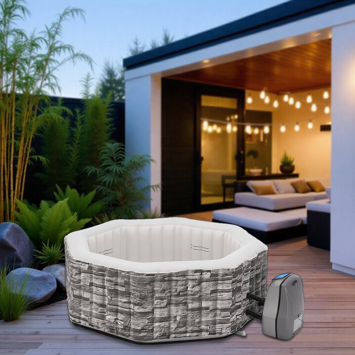 Premium IJsbad Cold Plunge - Dropstitch 300L - Inclusief - Premium - €2.250,00