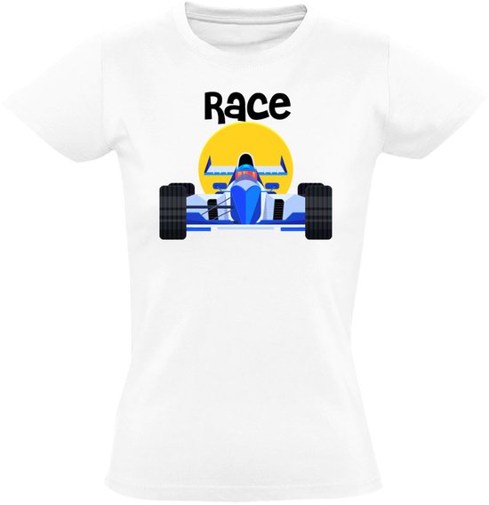Foto: Racewagen dames t shirt autosport zandvoort snel race auto shirt