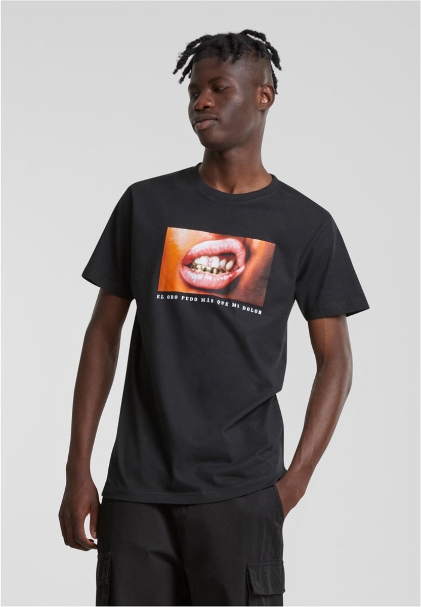 Mister Tee El Oro Tee -M Zwart