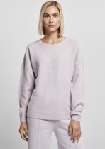 Urban Classics - Chunky Fluffy Sweater/trui - S - Paars