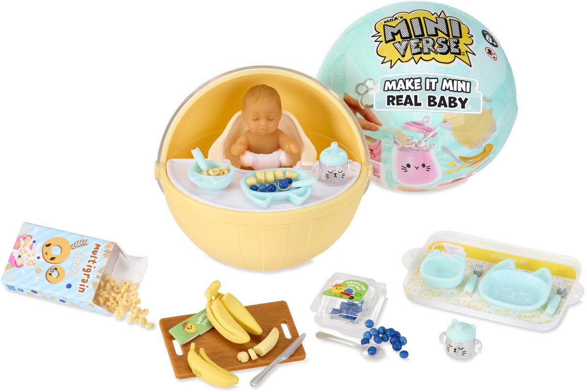Miniverse™ Make It Mini Real Baby™- Knutselset - Miniaturen Maken — cadeau in Spellen & Speelgoed - foto 2