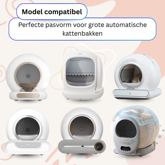 JustValue Kattenbakzakken Uitsluitend Voor Automatische Kattenbakken - 5 rollen - 15 stuks Per Rol - Geschikt voor 65L Kattenbakken