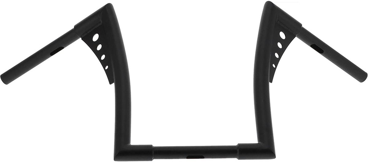 Rise Ape Pendant Handlebar 14" - Universele RVS Meathook voor FLST FXST XL Motoren