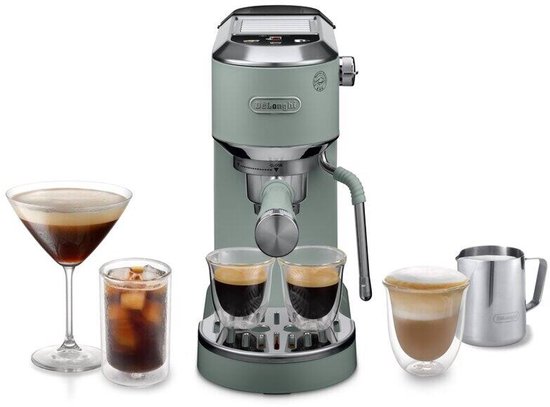 De'Longhi Dedica Duo EC890.GR Espresso Machine Groente - De'Longhi Group Benelux - €267,26