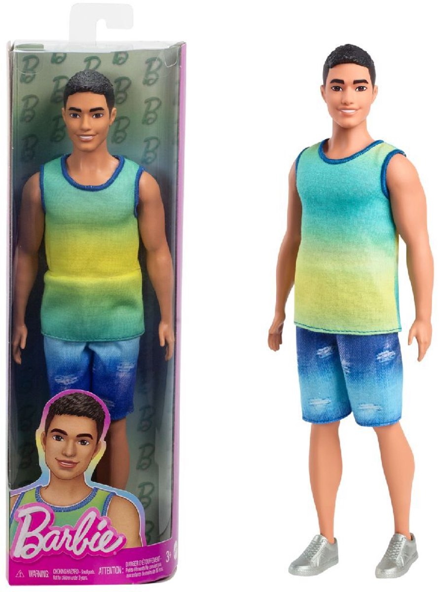 Barbie Ken Fashionistas - Blauwgroene tanktop - Modepop — afbeelding 7