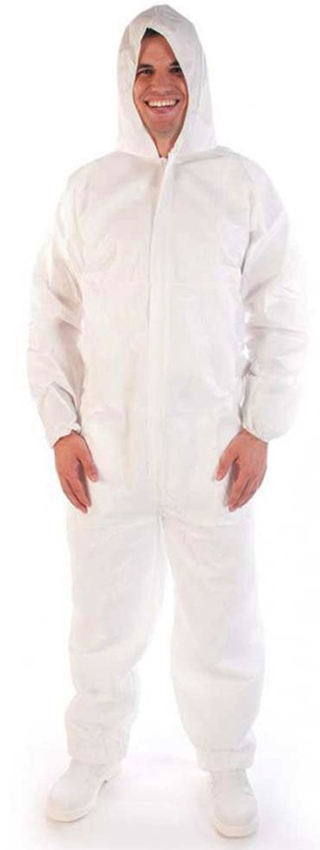 HYGOSTAR Overall type 5B+6B, XXL, wit, microporeus