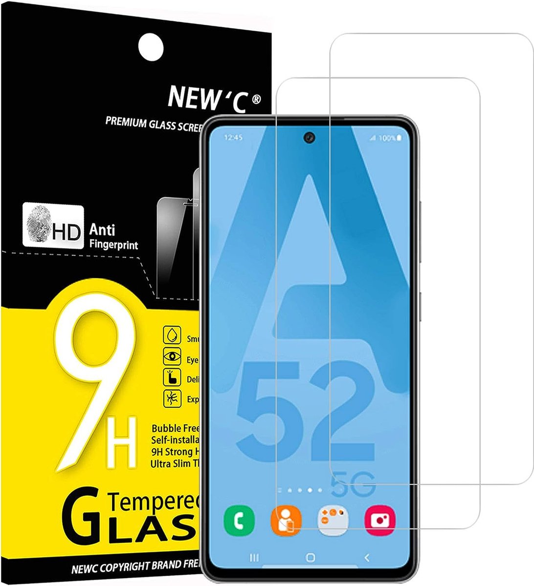 Gehard glazen schermbeschermer voor Samsung Galaxy A52/A52 5G/A52S 5G