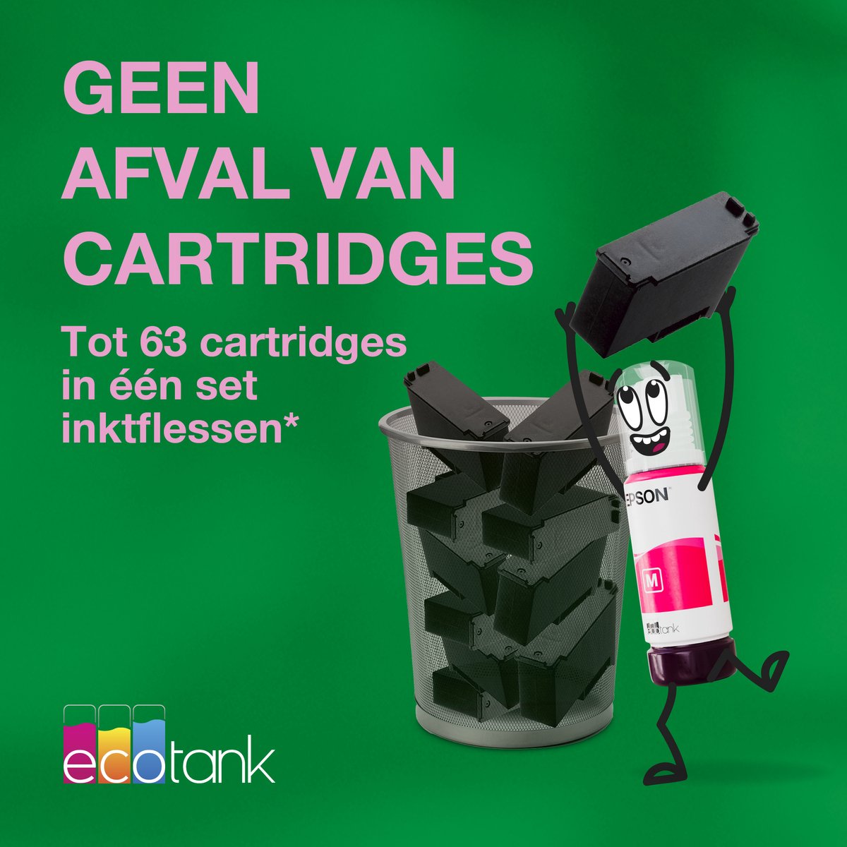 Epson EcoTank ET-3950 - All-in-One Inkttank Printer - Zwart — afbeelding 3
