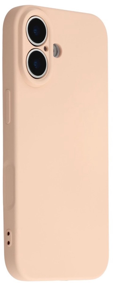 Amorus Hoesje - Geschikt voor iPhone 17 Hoesje - Amorus Colour TPU Back Cover - Soft Amber