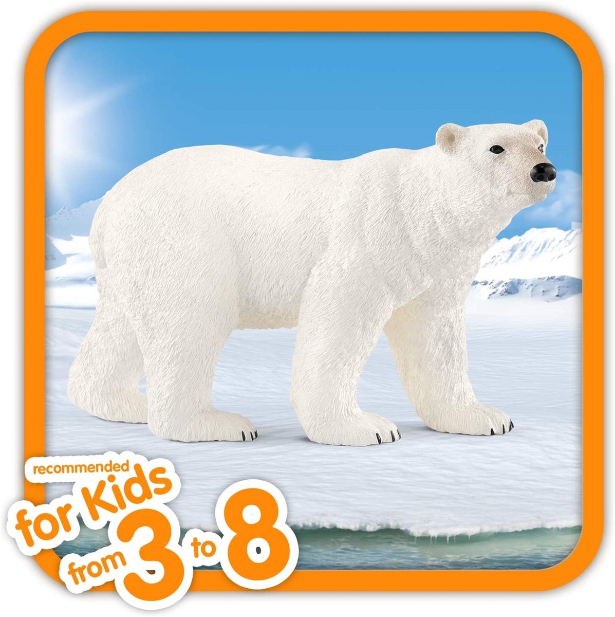 schleich WILD LIFE - Ijsbeer - Speelfiguur - Kinderspeelgoed voor Jongens en Meisjes - 3 tot 8 jaar - 14800 — afbeelding 8
