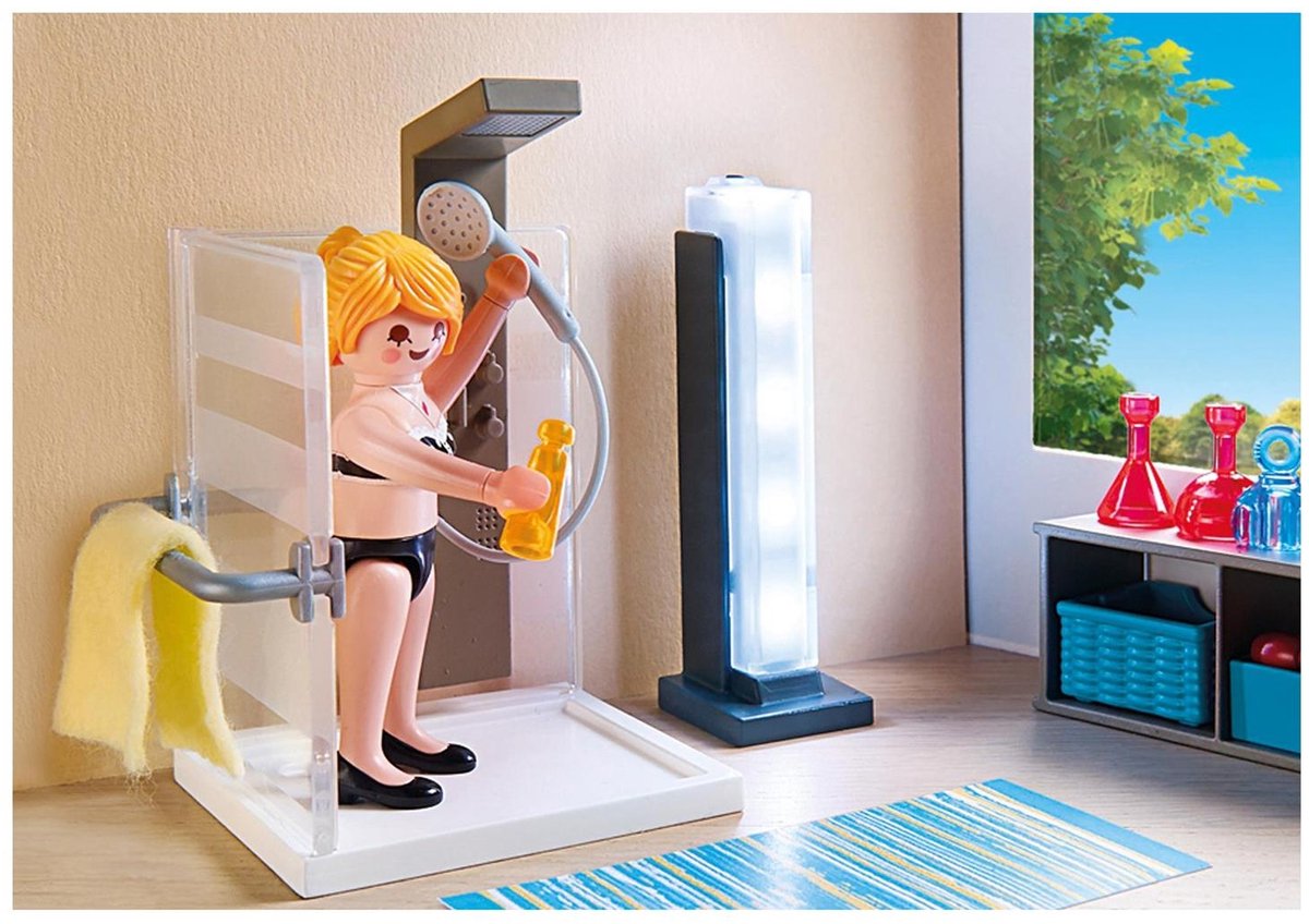 PLAYMOBIL City Life Badkamer met douche - 9268 — afbeelding 15