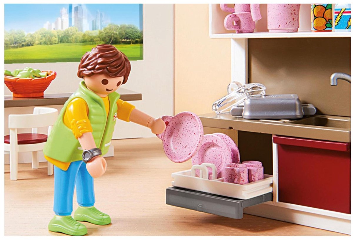 PLAYMOBIL City Life Leefkeuken - 9269 — afbeelding 7